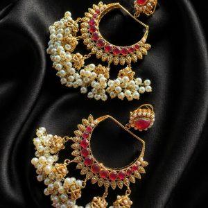 Red Chaand Bali
